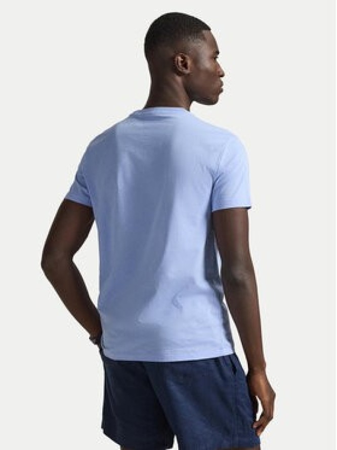 Polo Ralph Lauren T-Shirt 710671438020 Niebieski Slim Fit