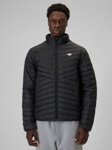 4F Kurtka z wypełnieniem syntetycznym męska - czarna 3XL