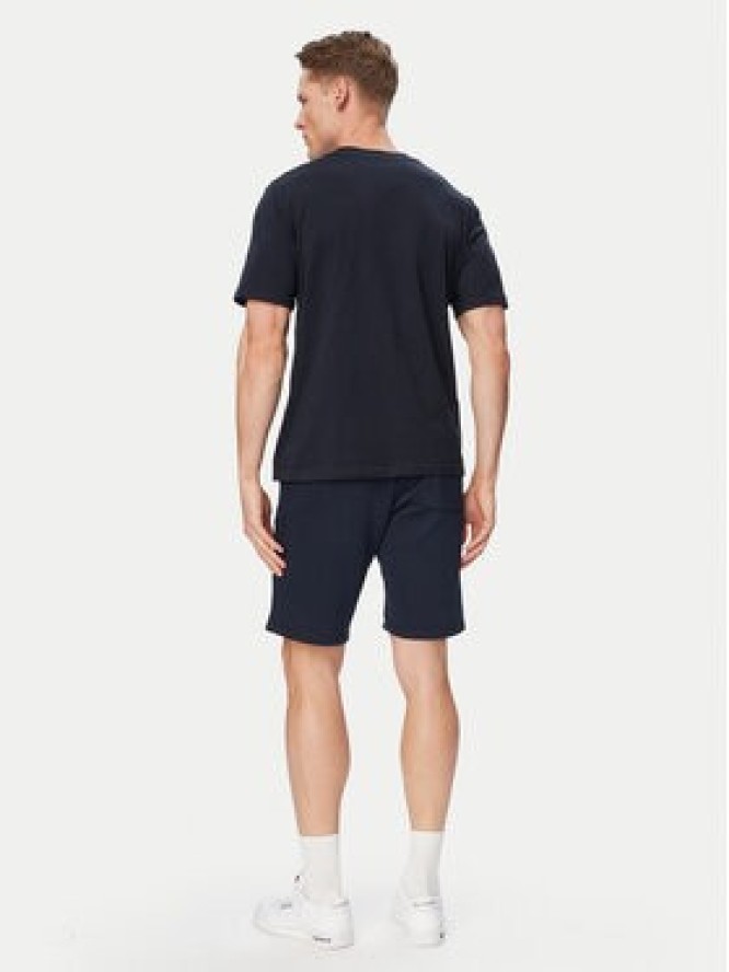 Jack & Jones Komplet t-shirt i spodenki Brandon 12298184 Granatowy Regular Fit