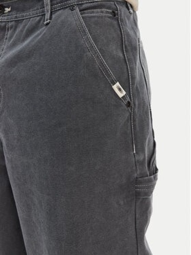 Quiksilver Jeansy Mercury Straight Out EQYNP03325 Szary Wide Leg