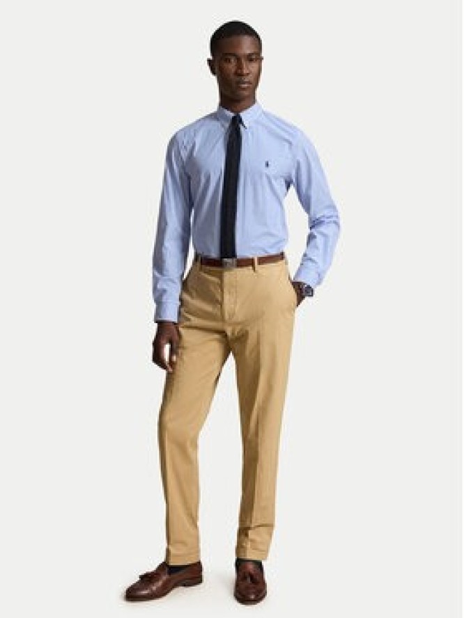 Polo Ralph Lauren Koszula 710929344001 Niebieski Slim Fit