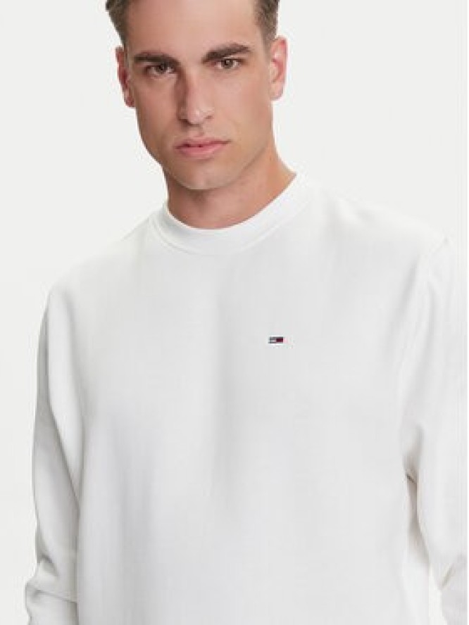 Tommy Jeans Bluza DM0DM20741 Écru Regular Fit