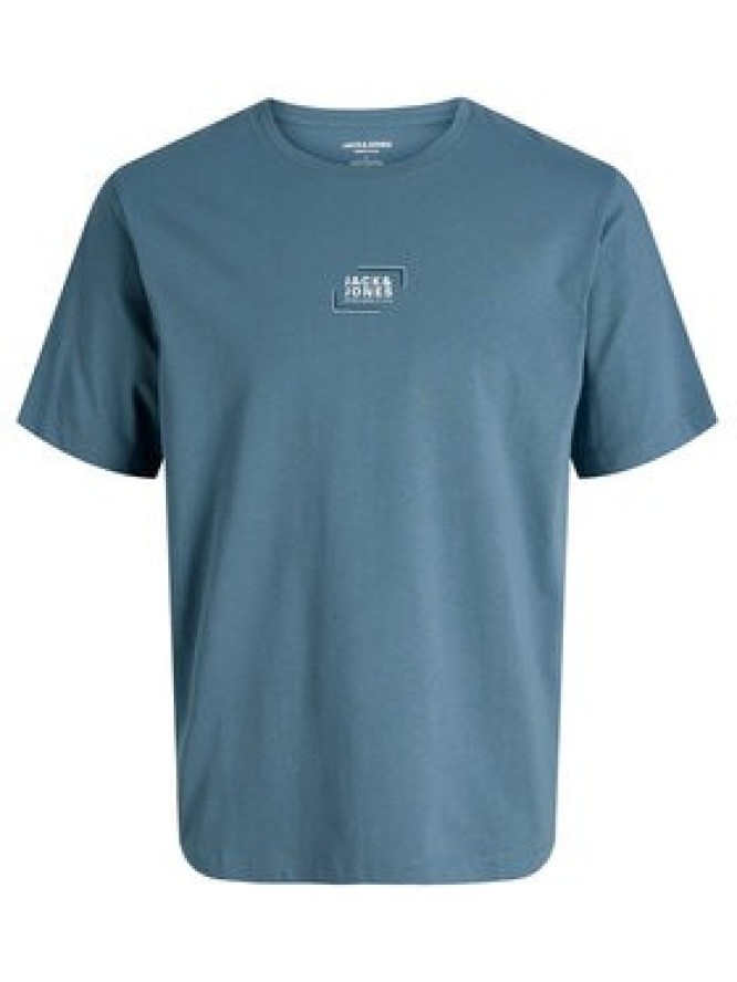 Jack & Jones T-Shirt Corp Graphic 12268415 Niebieski Regular Fit
