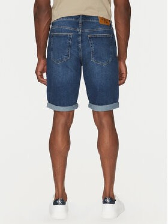 Calvin Klein Jeans Szorty jeansowe J30J327184 Niebieski Slim Fit