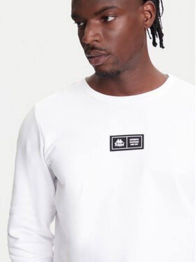 Kappa Bluza Authentic Nymphe 321Y1MW Biały Comfort Fit