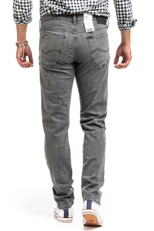 LEE DAREN ZIP FLY MĘSKIE SPODNIE JEANSOWE MID WORN WALKER L707PZCL 112145469