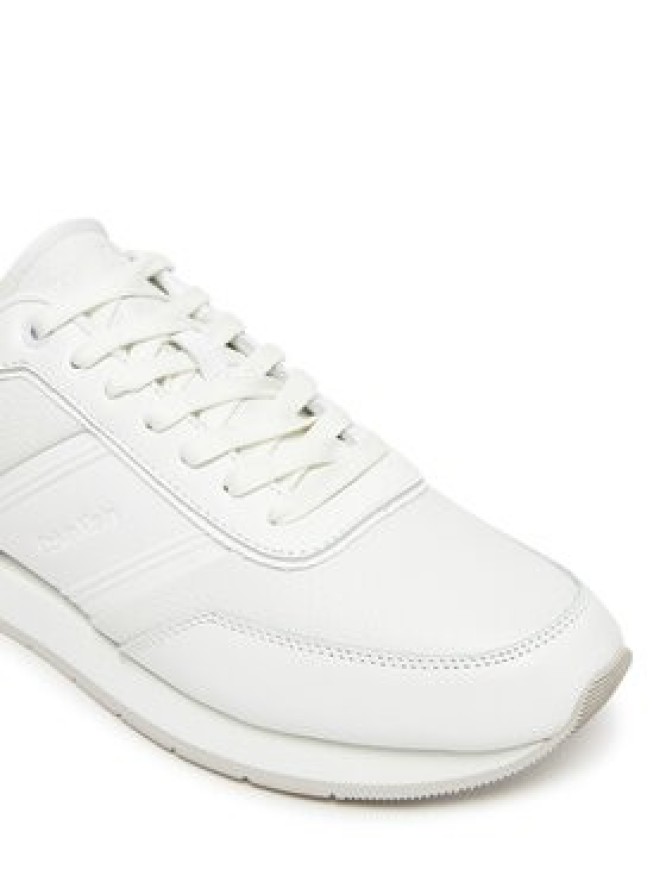 Calvin Klein Sneakersy Low Prof Runn Laceup Tape HM0HM01897 Biały