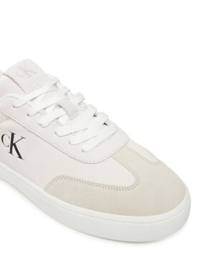 Calvin Klein Jeans Sneakersy Classic Cupsole Mg Su YM0YM01300 Biały