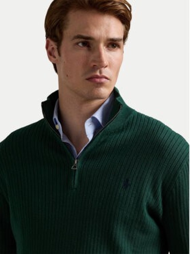 Polo Ralph Lauren Sweter 710979101002 Zielony Regular Fit