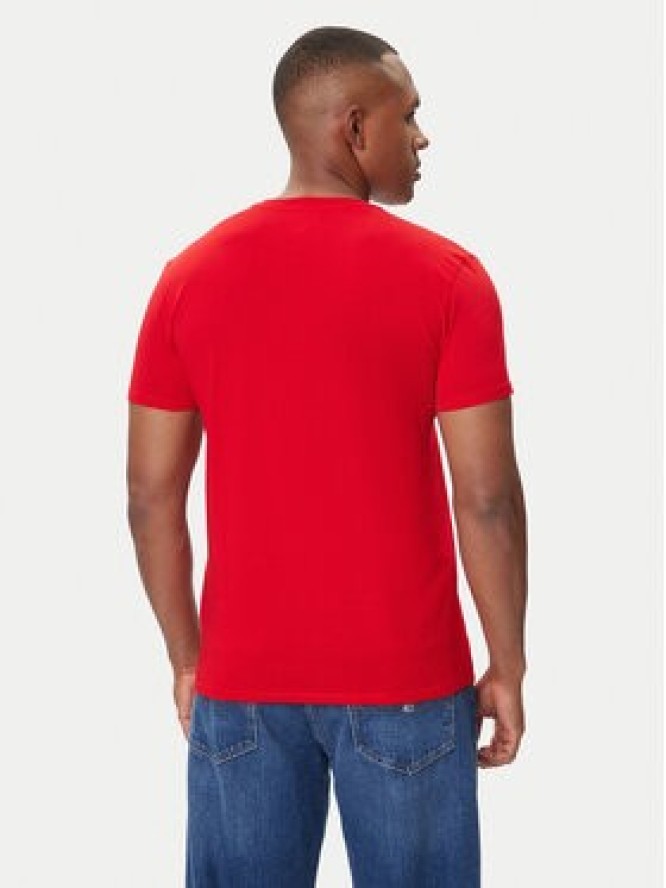 Lacoste T-Shirt TH6710 Czerwony Regular Fit