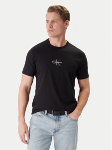 Calvin Klein Jeans T-Shirt LV04RB866G Czarny Regular Fit