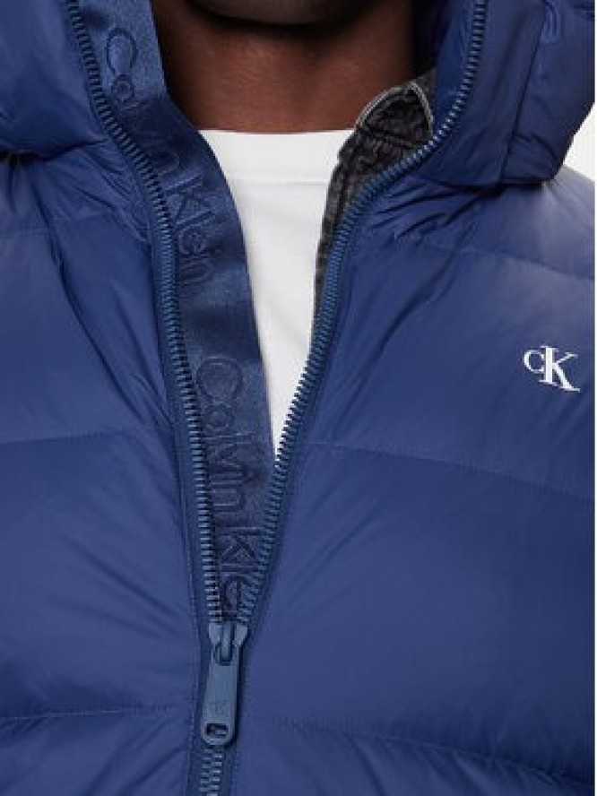 Calvin Klein Jeans Kurtka puchowa LV04RC518G Niebieski Regular Fit