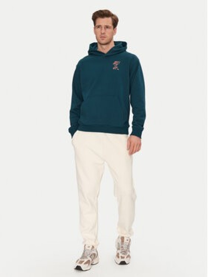 New Balance Bluza MT51979 Niebieski Regular Fit