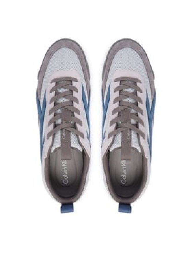 Calvin Klein Sneakersy Low Pro Runner Mix Mat HM0HM02208 Szary