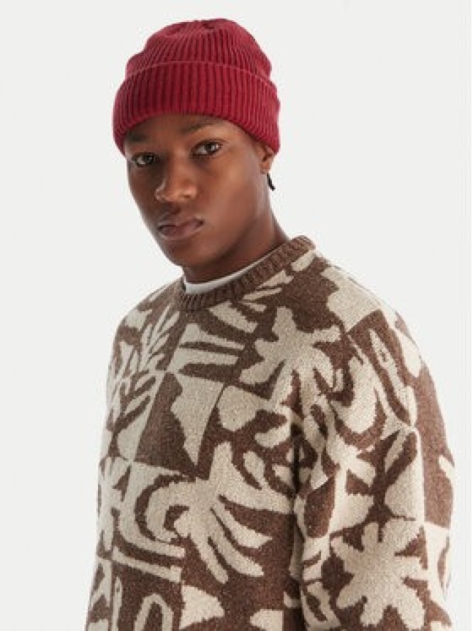 Quiksilver Sweter Hall City EQYSW03329 Brązowy Regular Fit