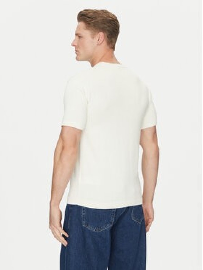 Calvin Klein T-Shirt K10K114485 Écru Regular Fit