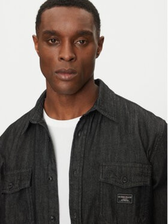 Guess Jeans Koszula M5RH56 D5M91 Czarny Comfort Fit