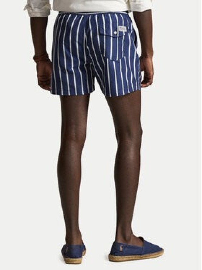 Polo Ralph Lauren Szorty kąpielowe 710975405001 Granatowy Slim Fit