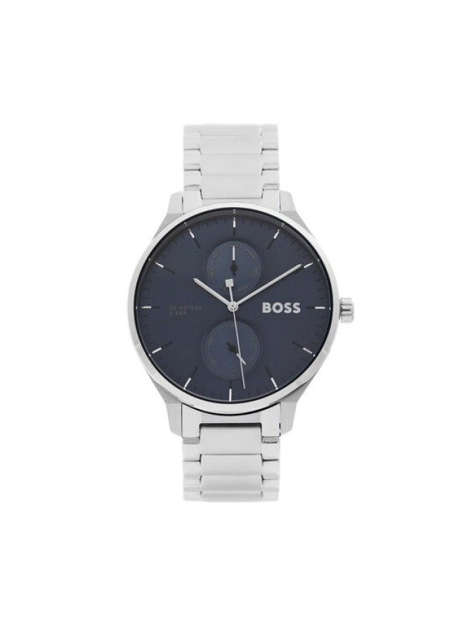 BOSS Zegarek Tyler 1514106 Srebrny