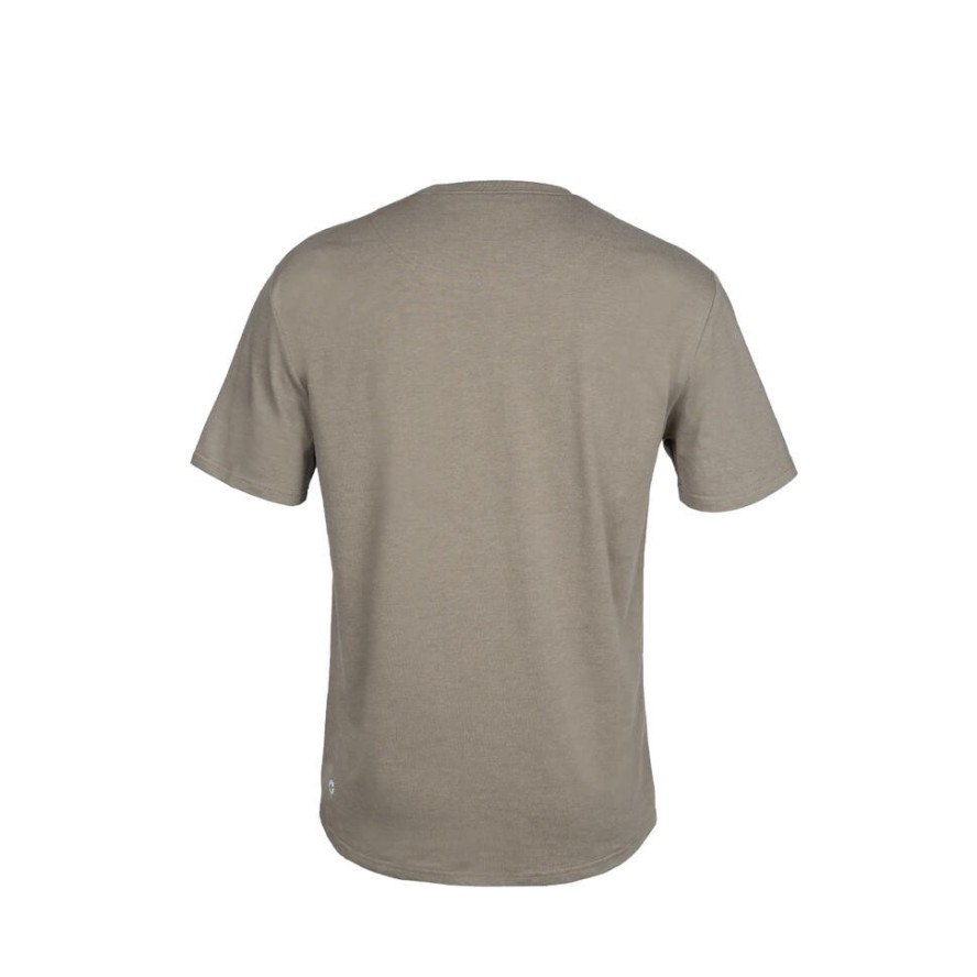 Koszulka męska AULP ROQUE bawełniana oddychająca uniwersalna