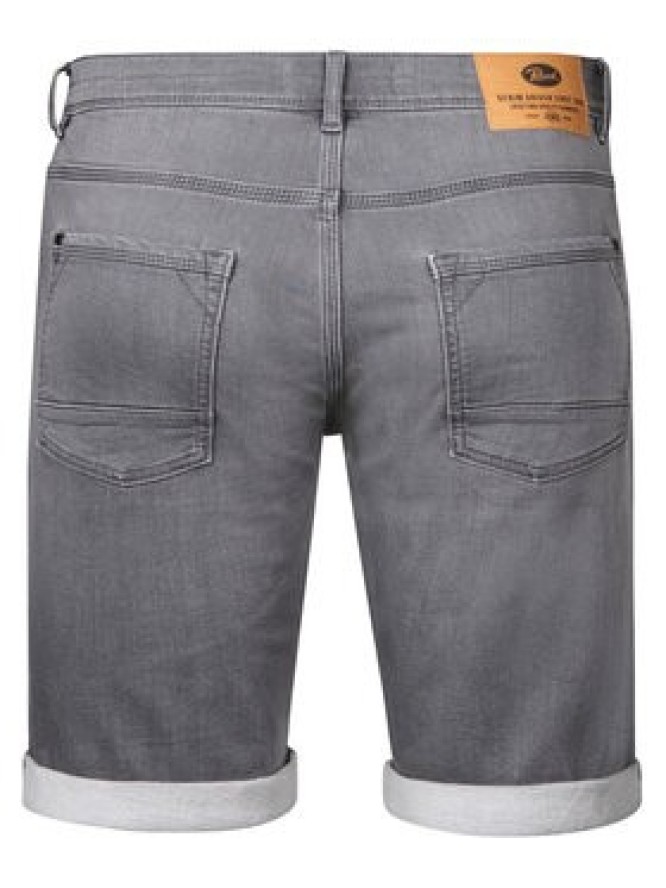Petrol Industries Szorty jeansowe M-ROS-SHO001 Szary Slim Fit