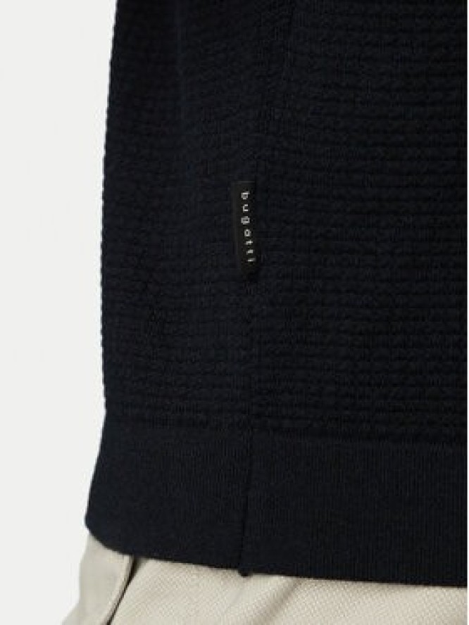 Bugatti Koszula 7100-15536E Granatowy Regular Fit