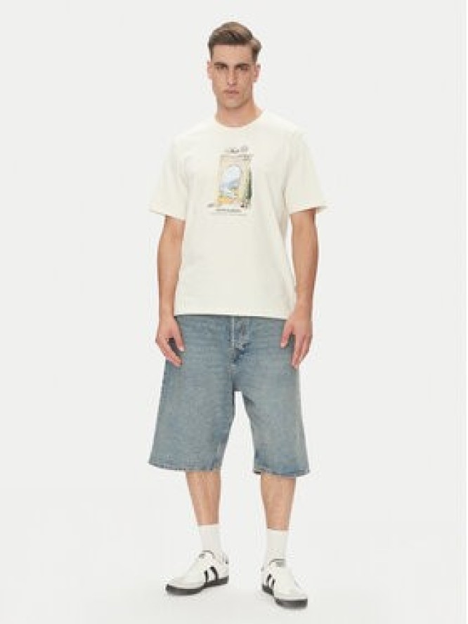 Jack & Jones T-Shirt Hydra 12277248 Beżowy Relaxed Fit