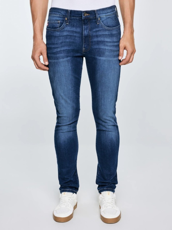 Jeansy męskie niebieskie Terry Carrot 433