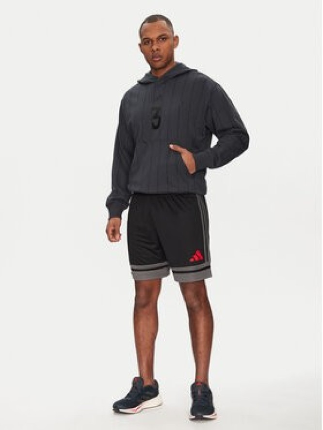 adidas Bluza Seasonal Essentials US Sport JD8095 Szary Regular Fit