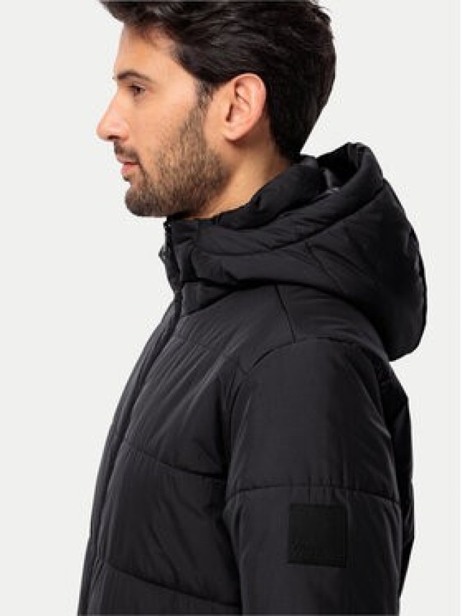 Jack Wolfskin Kurtka zimowa Deutzer 1207451 Czarny Regular Fit