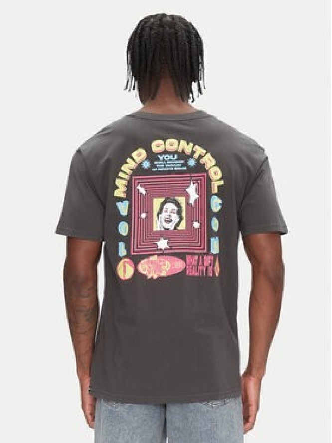 Volcom T-Shirt Space Thing A5212502 Szary Classic Fit