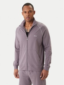 BOSS Bluza Mix&Match 50515307 Fioletowy Regular Fit
