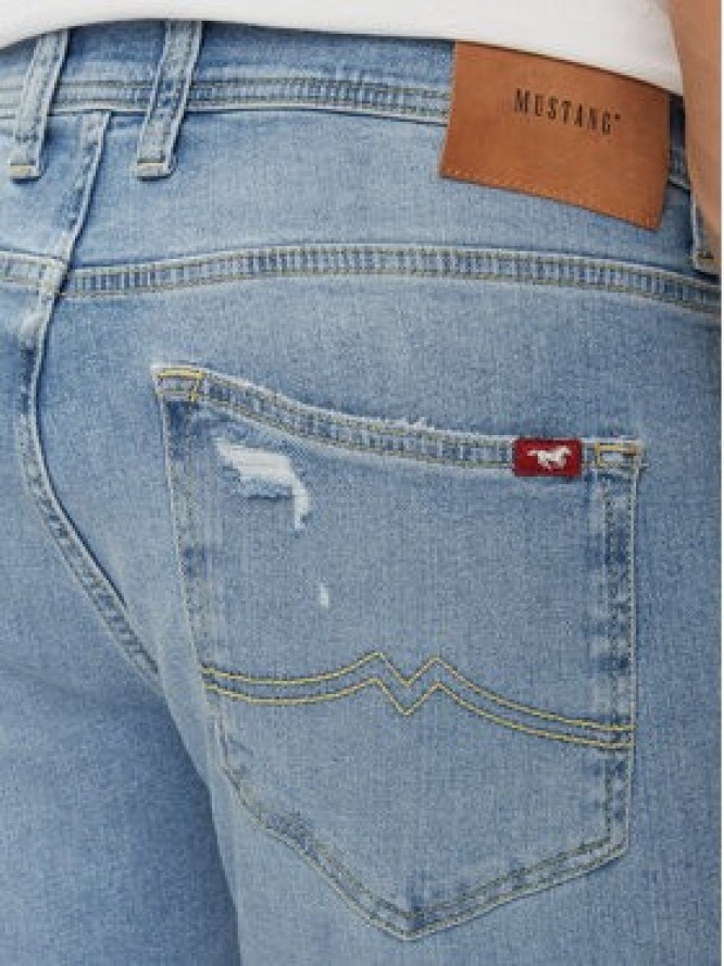 Mustang Jeansy Oregon 1015125 Niebieski Slim Fit