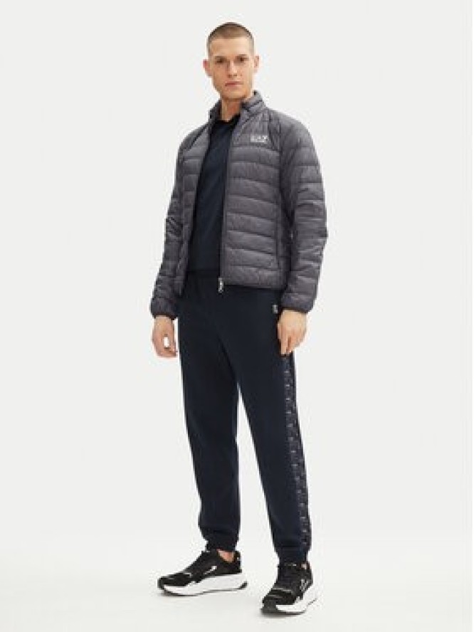 EA7 Emporio Armani Kurtka puchowa 8NPB23 PNGPZ U8115 Szary Regular Fit