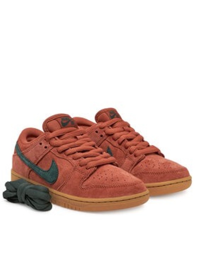 Nike Sneakersy Sb Dunk Low Pro HF3704 800 Pomarańczowy