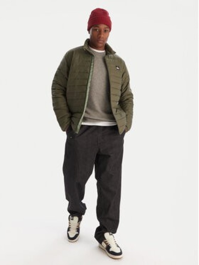 Quiksilver Kurtka przejściowa Scaly FZ EQYJK04190 Zielony Regular Fit