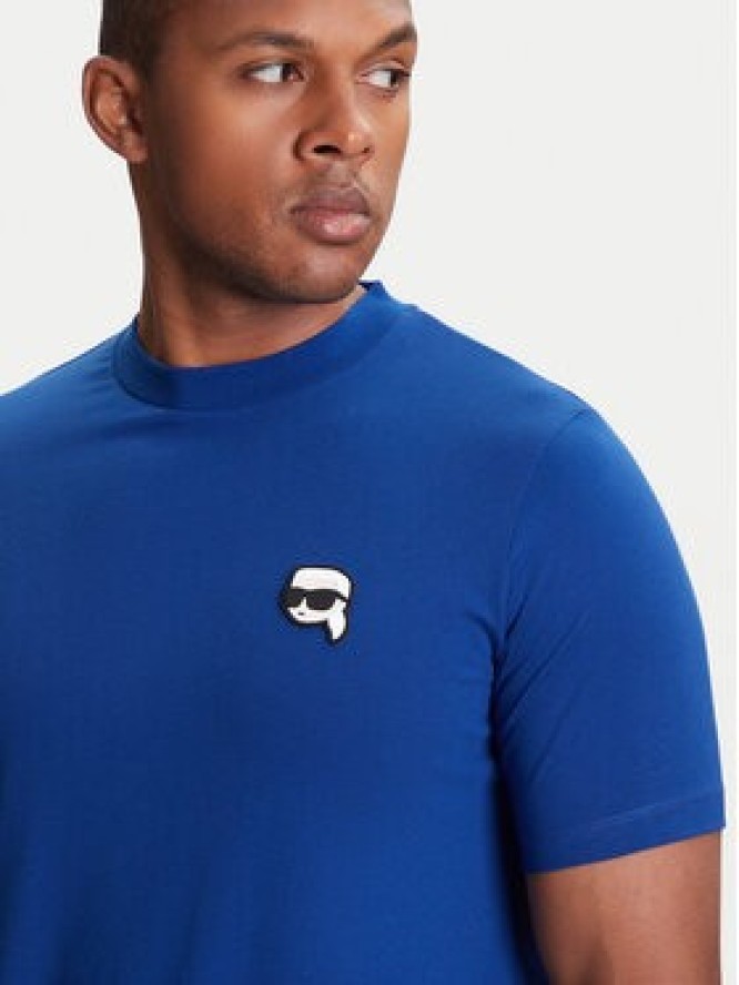 KARL LAGERFELD T-Shirt 755710 553224 Niebieski Slim Fit