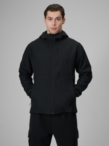 4F Kurtka softshell wiatroodporna membrana 8000 męska - czarna S