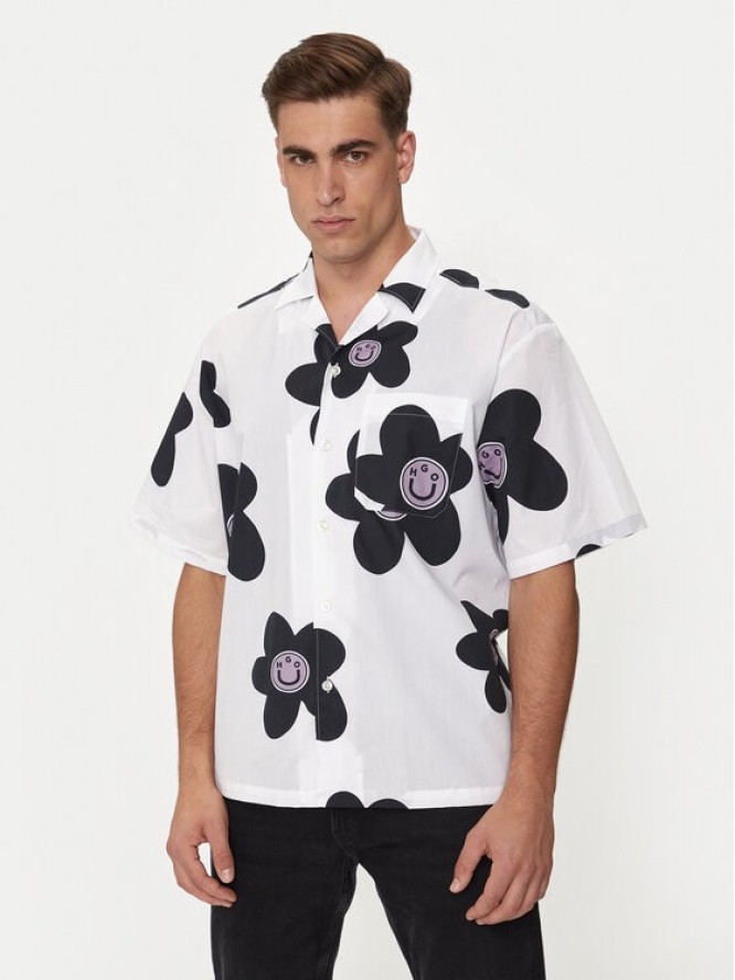 Hugo Koszula Eligino 50513855 Biały Oversize