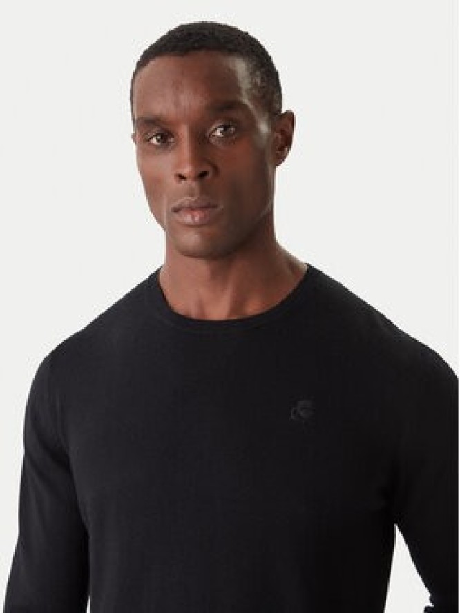 KARL LAGERFELD Sweter 655000 554399 Czarny Slim Fit