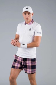 Koszulka Hydrogen TARTAN ZIPPED TECH POLO