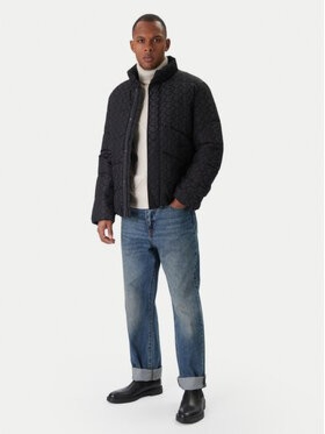 Guess Kurtka zimowa M5BL2M W2232 Czarny Regular Fit