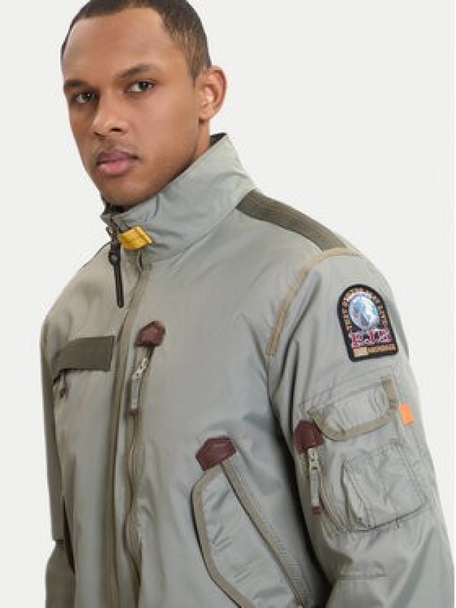 Parajumpers Kurtka przejściowa Wes 26SMPMJKMA02 Zielony Regular Fit