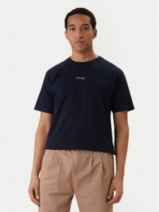 Nautica T-Shirt NCC04498 Granatowy Regular Fit