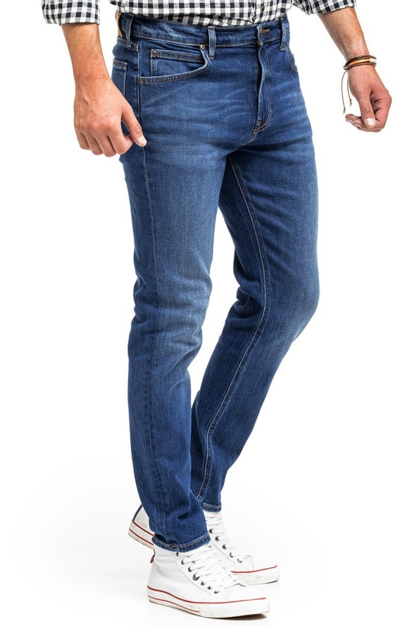 LEE AUSTIN MĘSKIE SPODNIE JEANSOWE WINTER WEATHER MID L733AKEK 112322019