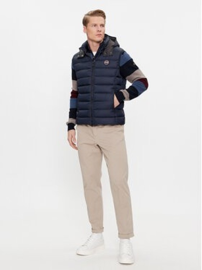 Colmar Bezrękawnik E-Concrete 1239 9WY Granatowy Regular Fit