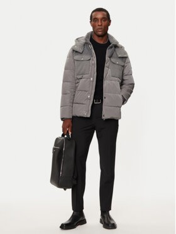 BOSS Kurtka zimowa C-Caniel 50524358 Szary Regular Fit