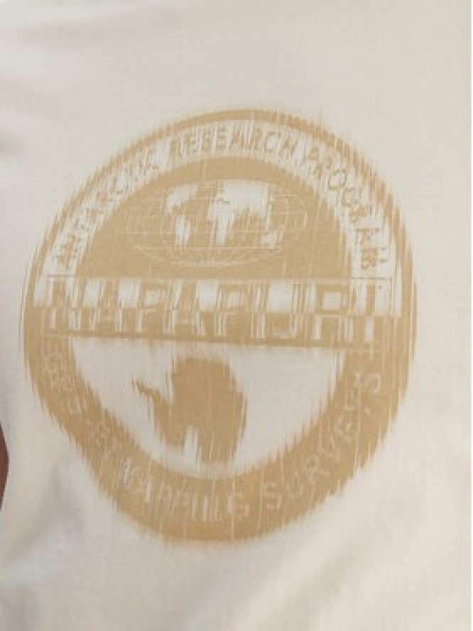 Napapijri T-Shirt S-Mahsa NP0A4FZB Écru Regular Fit