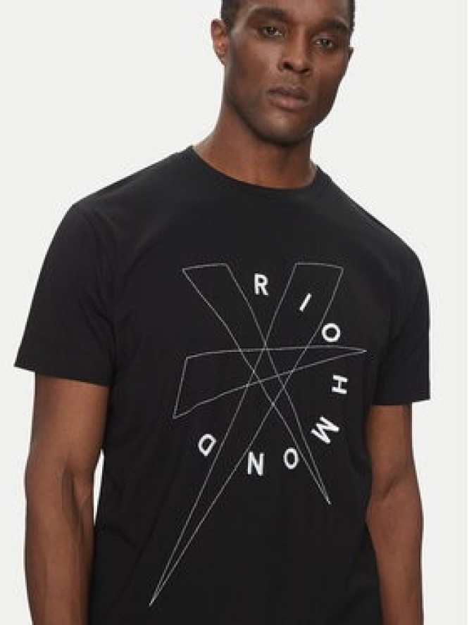 Richmond X T-Shirt UMP25020TS Czarny Regular Fit