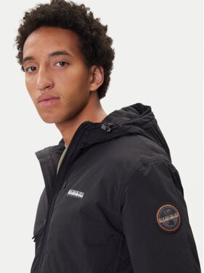 Napapijri Kurtka przejściowa A-Tundra Wint 1 NP0A8928 Czarny Regular Fit